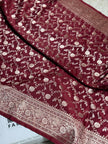 BANARASI MASHRU KATAN SILK SAREE HN950