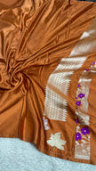 BANARASI MASHRU KATAN SILK SAREE MK014