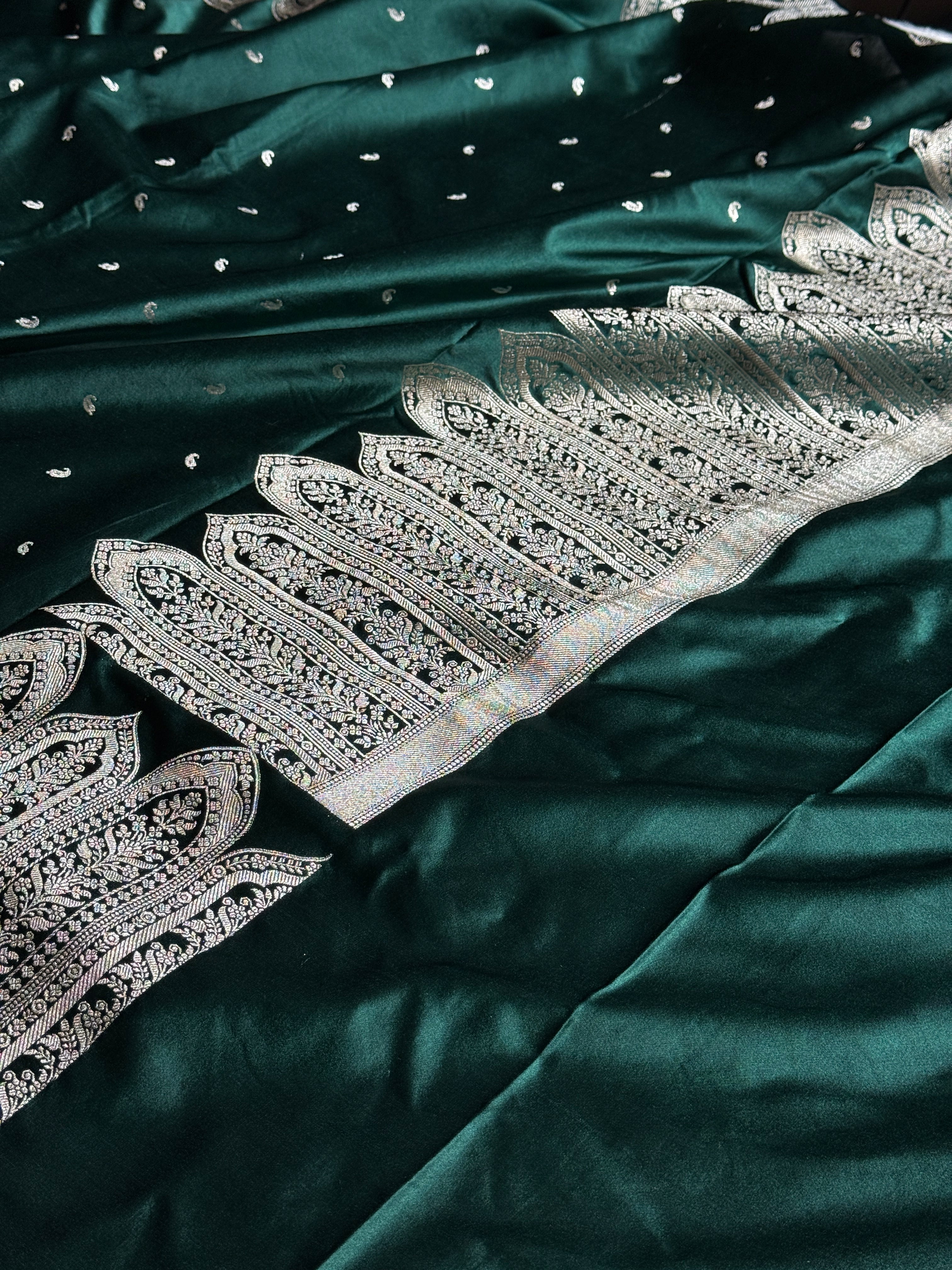 BANARASI MASHRU KATAN SILK SAREE HN102