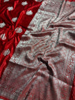 BANARASI MASHRU KATAN SILK SAREE HN166