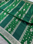 BANARASI MASHRU KATAN SILK SAREE MK012