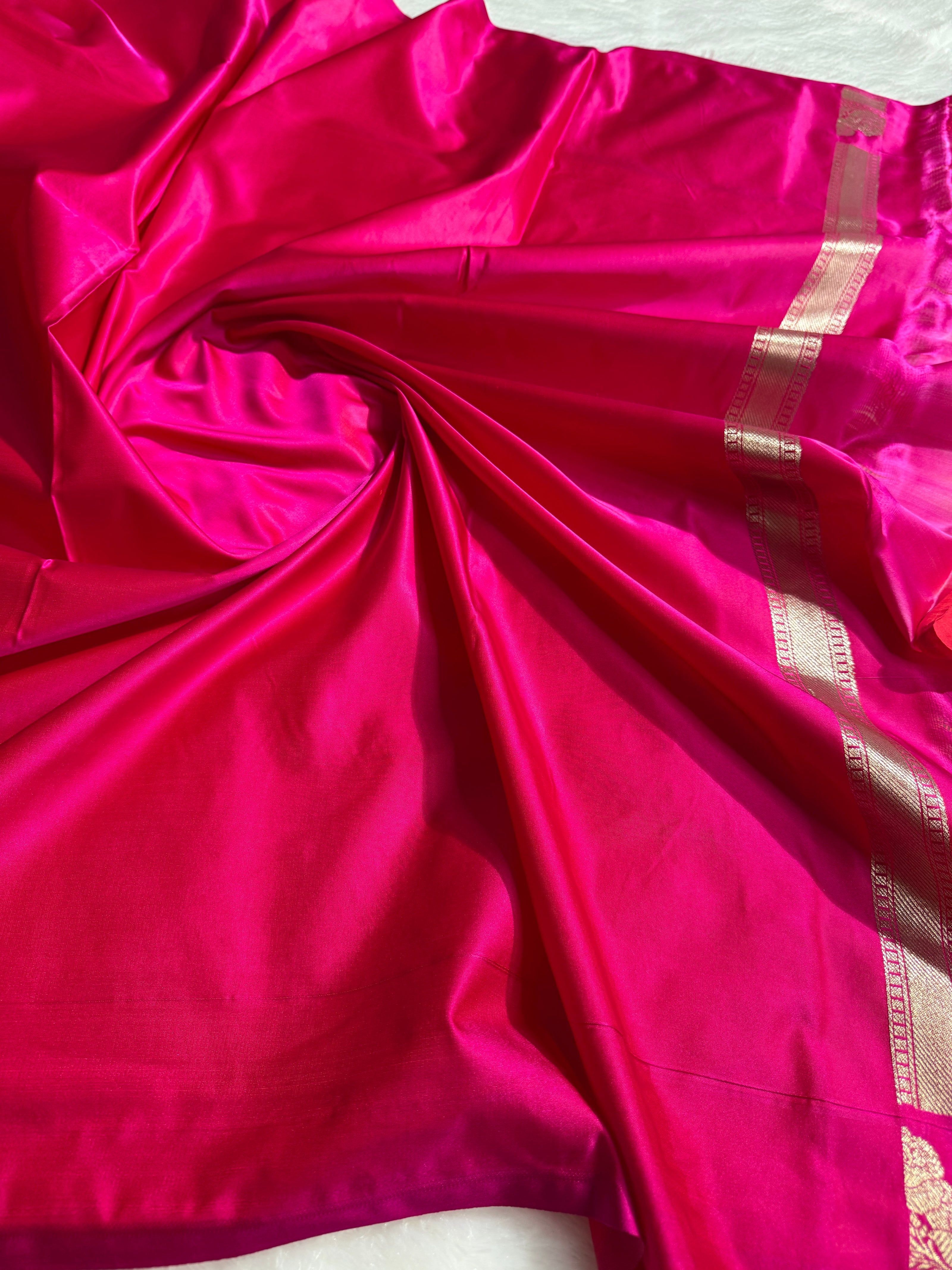 BANARASI MASHRU KATAN SILK SAREE HN528