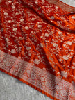 BANARASI MASHRU KATAN SILK SAREE HN551