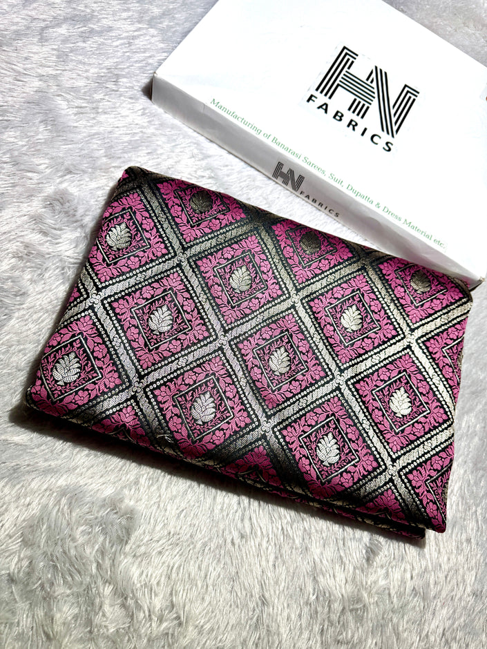 Banarasi Mashru Katan Silk Saree Tanchui Design HN111