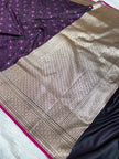 BANARASI MASHRU KATAN SILK SAREE HN531