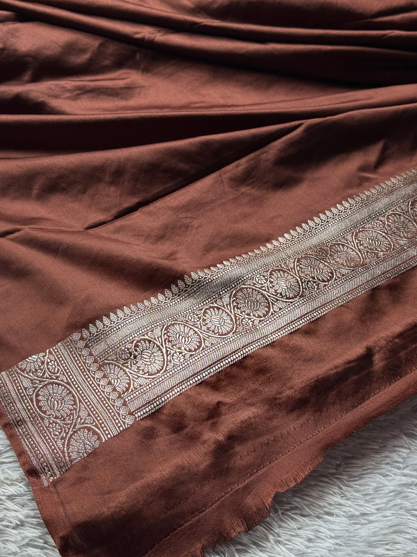 BANARASI MASHRU KATAN SILK SAREE HN575