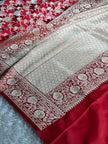 BANARASI MASHRU KATAN SILK SAREE MK019