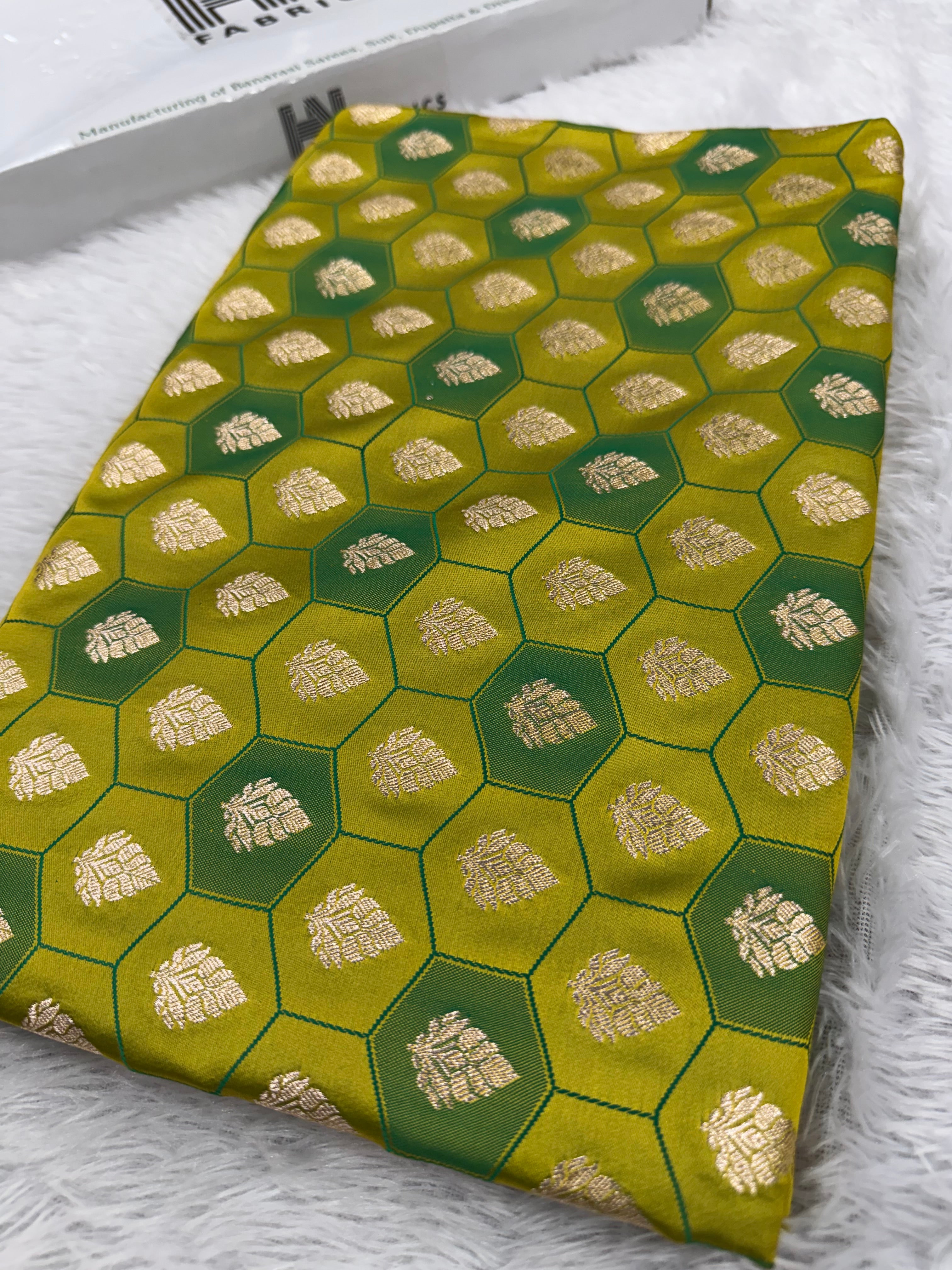 Banarasi mashru katan silk saree tanchui design hn112