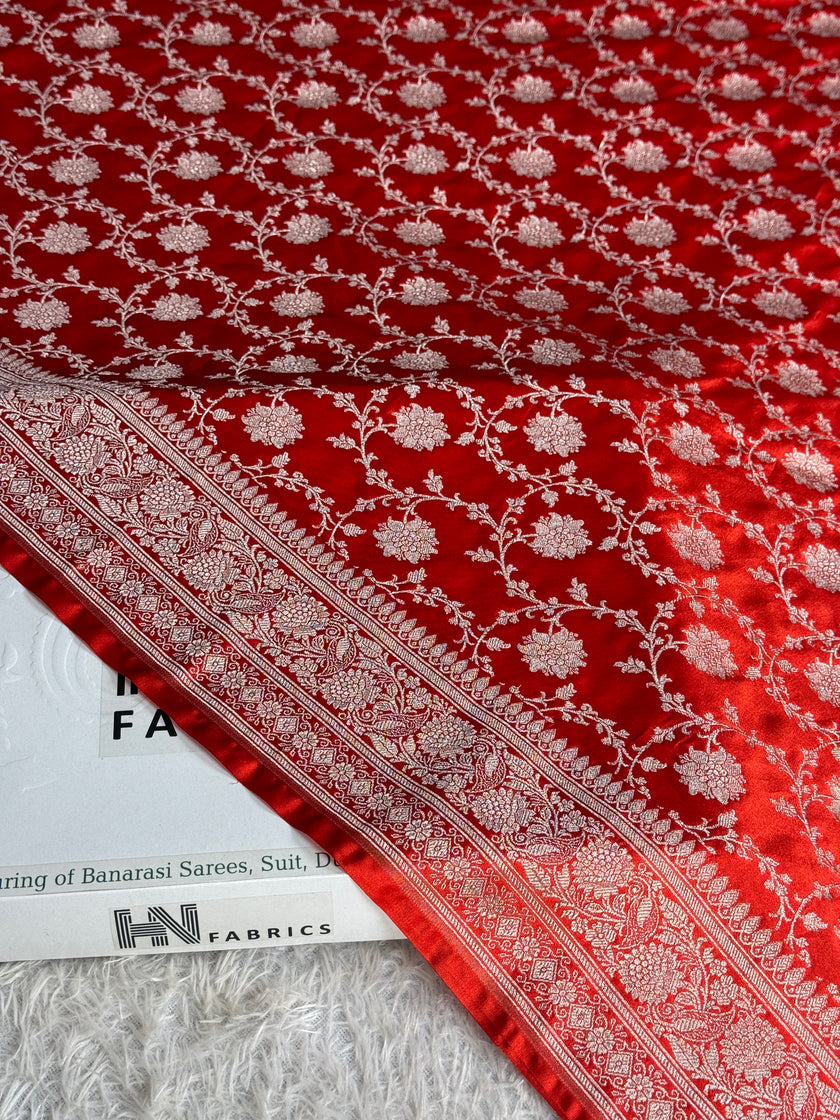 BANARASI MASHRU KATAN SILK SAREE MK066