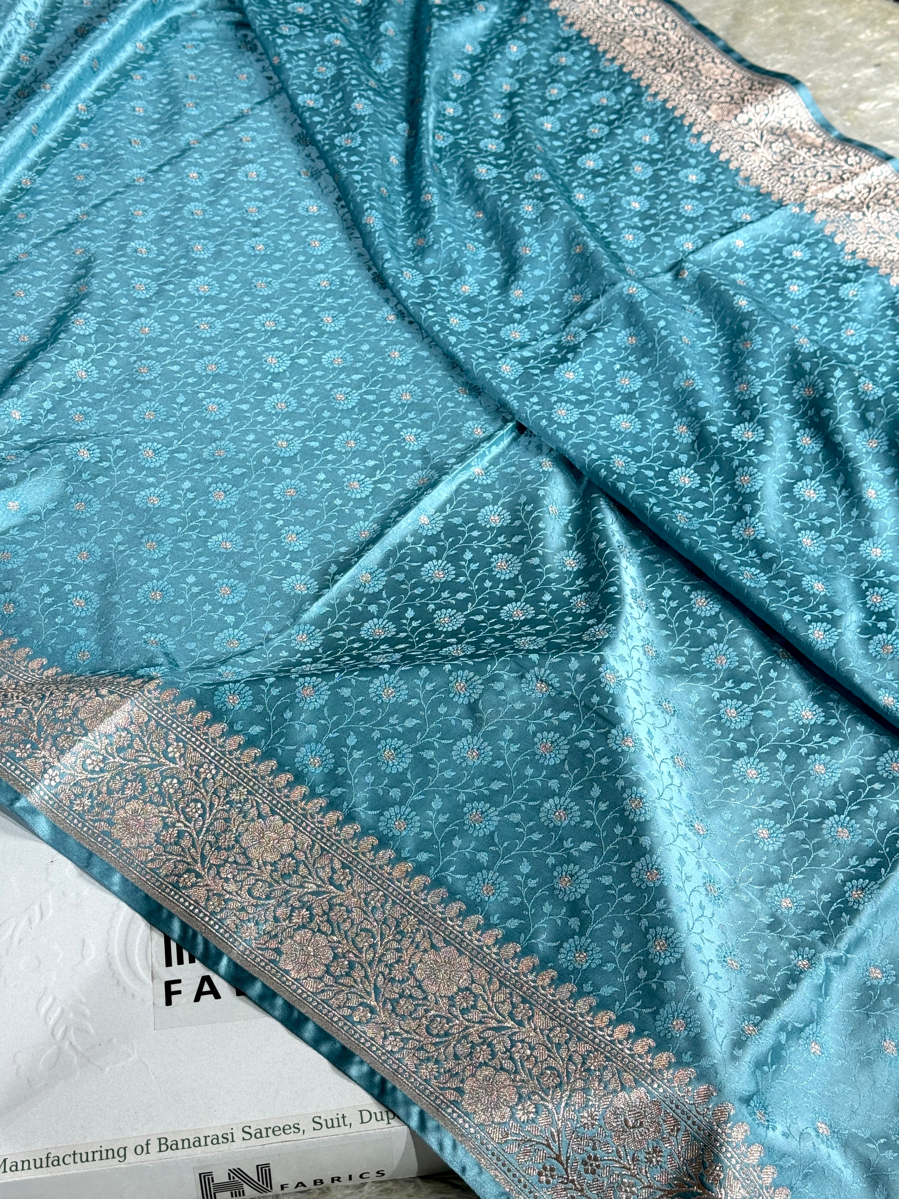 BANARASI MASHRU KATAN SILK SAREE HN820
