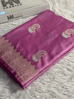 BANARASI MASHRU KATAN SILK SAREE MK042