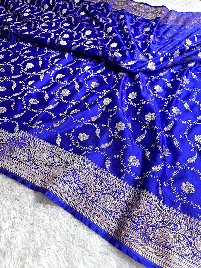 BANARASI MASHRU KATAN SILK SAREE HN553