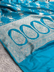 BANARASI MASHRU KATAN SILK SAREE HN575