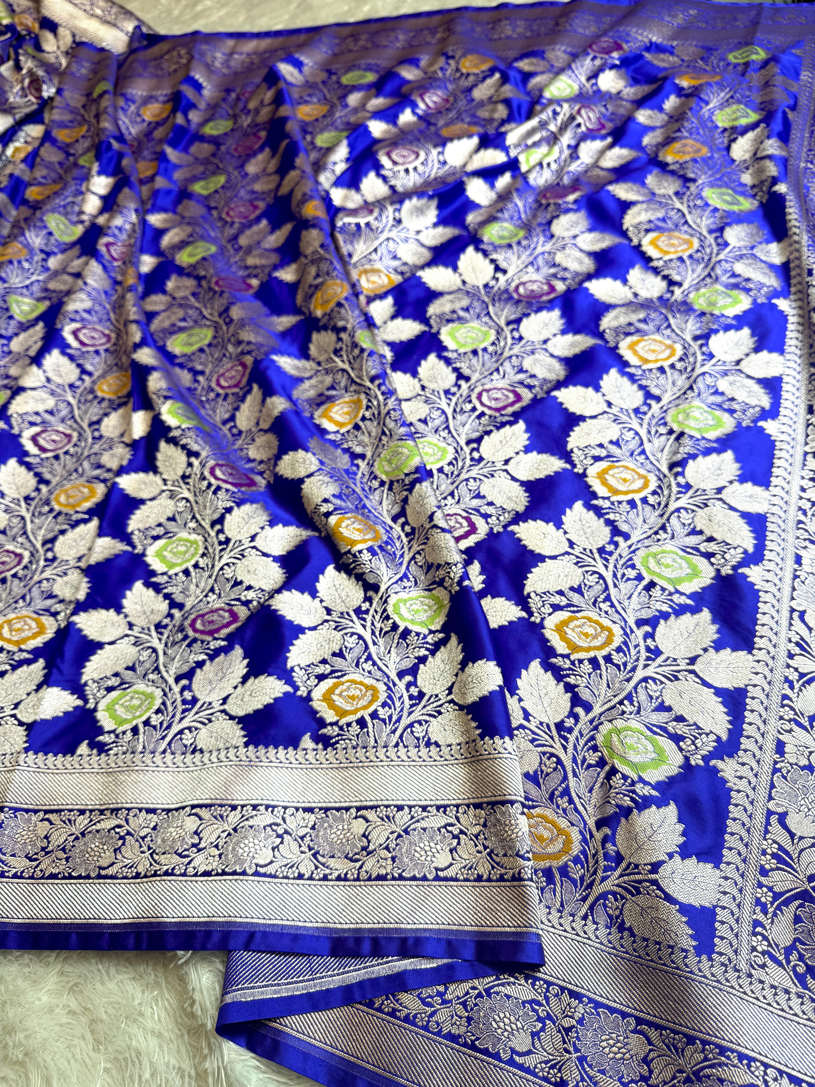 BANARASI MASHRU KATAN SILK SAREE HN222