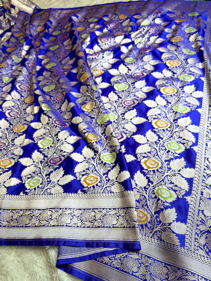 BANARASI MASHRU KATAN SILK SAREE HN222