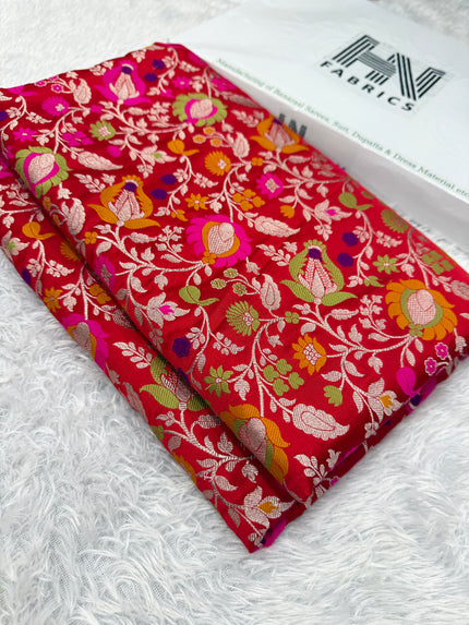 Banarasi Mashru Katan Silk Saree Menakari Work hn140