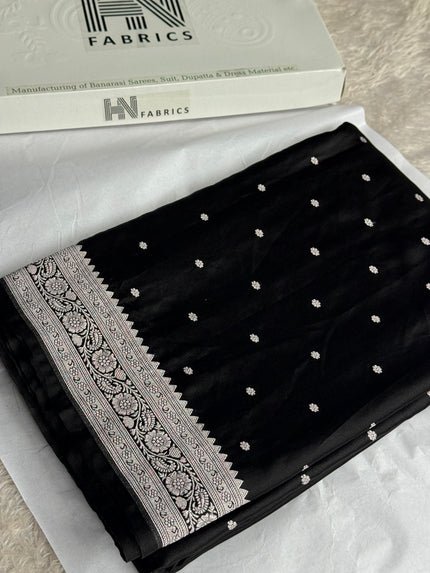 BANARASI MASHRU KATAN SILK SAREE HN542