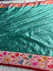 BANARASI MASHRU KATAN SILK SAREE MK071