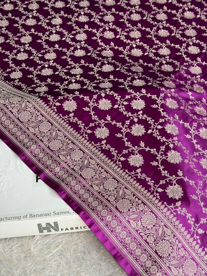 BANARASI MASHRU KATAN SILK SAREE MK066