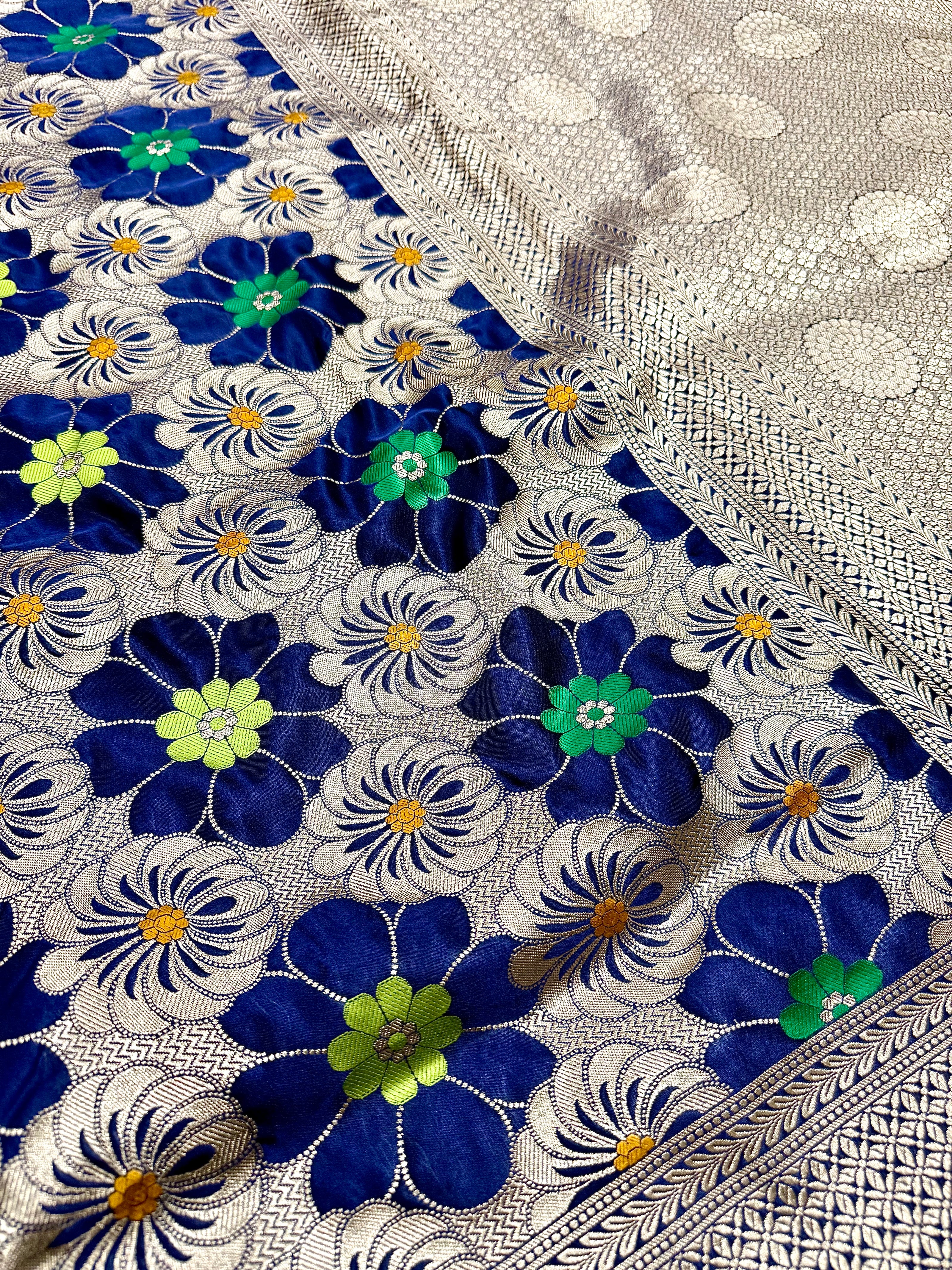 Banarasi Mashru Katan Silk Saree HN118