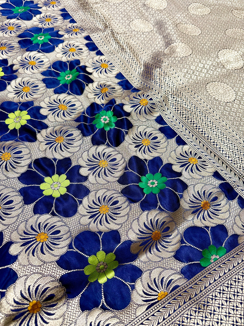 Banarasi Mashru Katan Silk Saree HN118