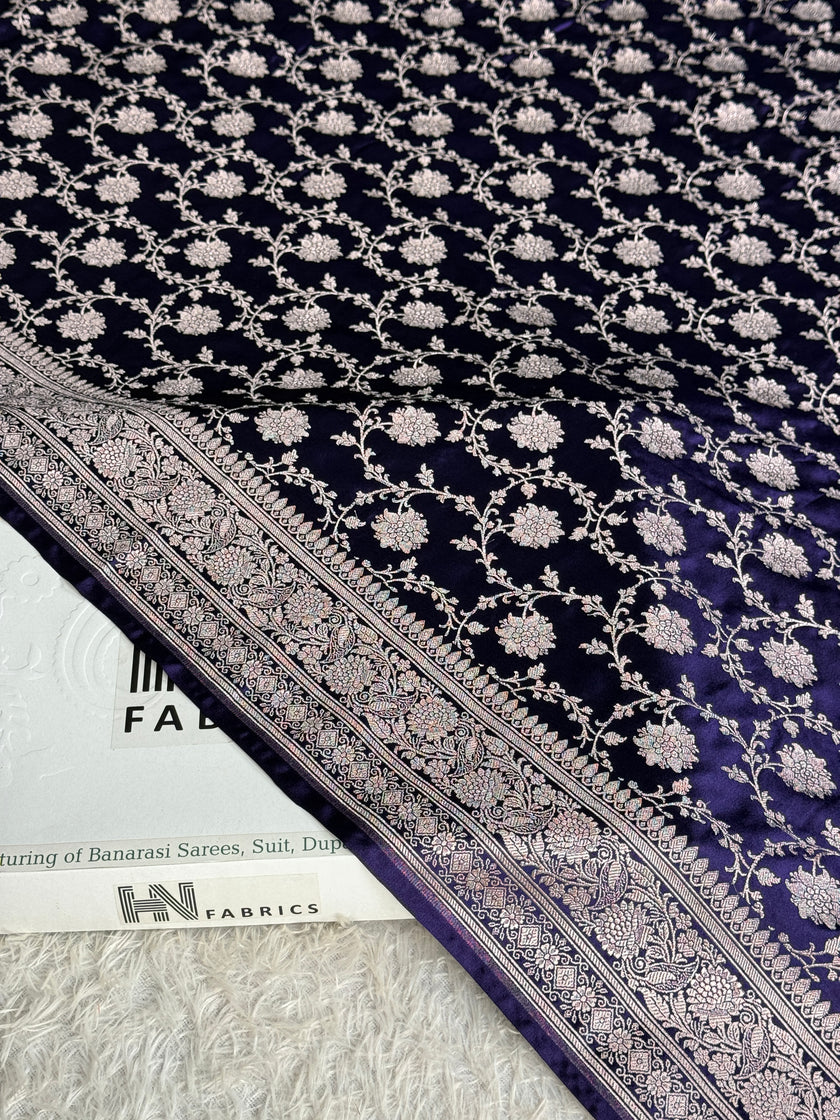 BANARASI MASHRU KATAN SILK SAREE MK066