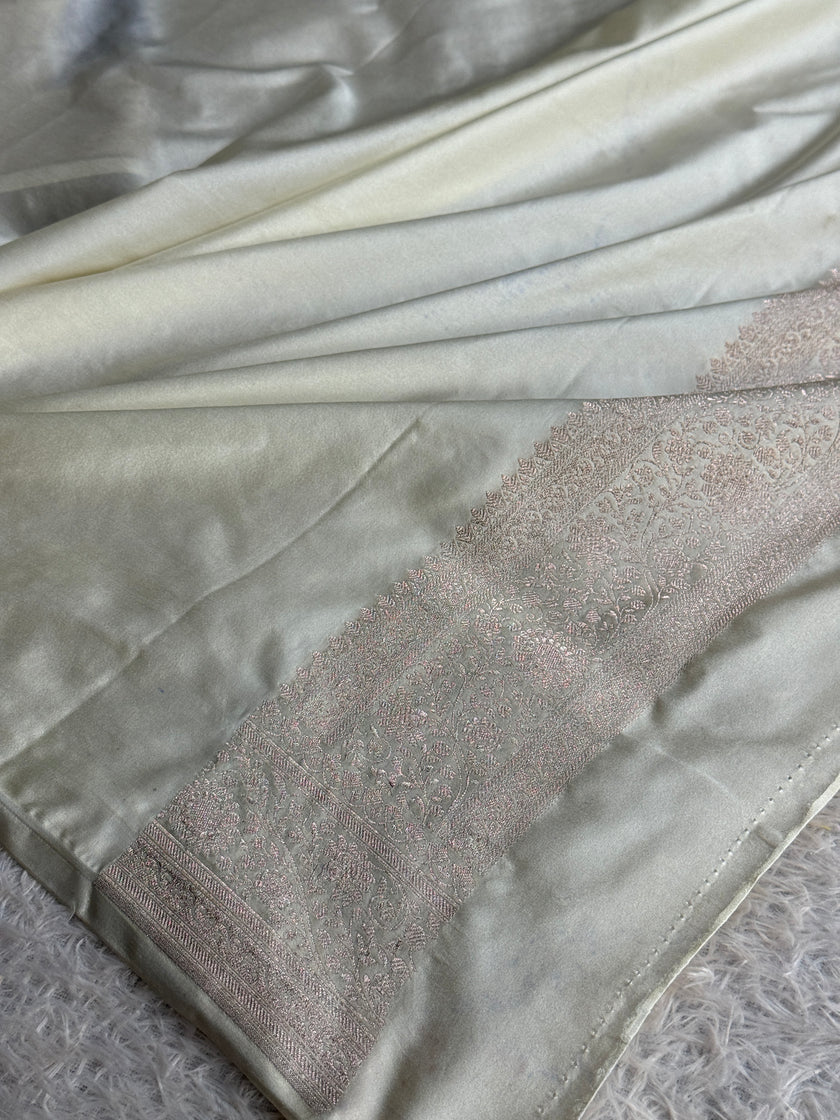 BANARASI MASHRU KATAN SILK SAREE MK047