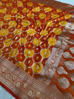 BANARASI MASHRU KATAN SILK SAREE HN536