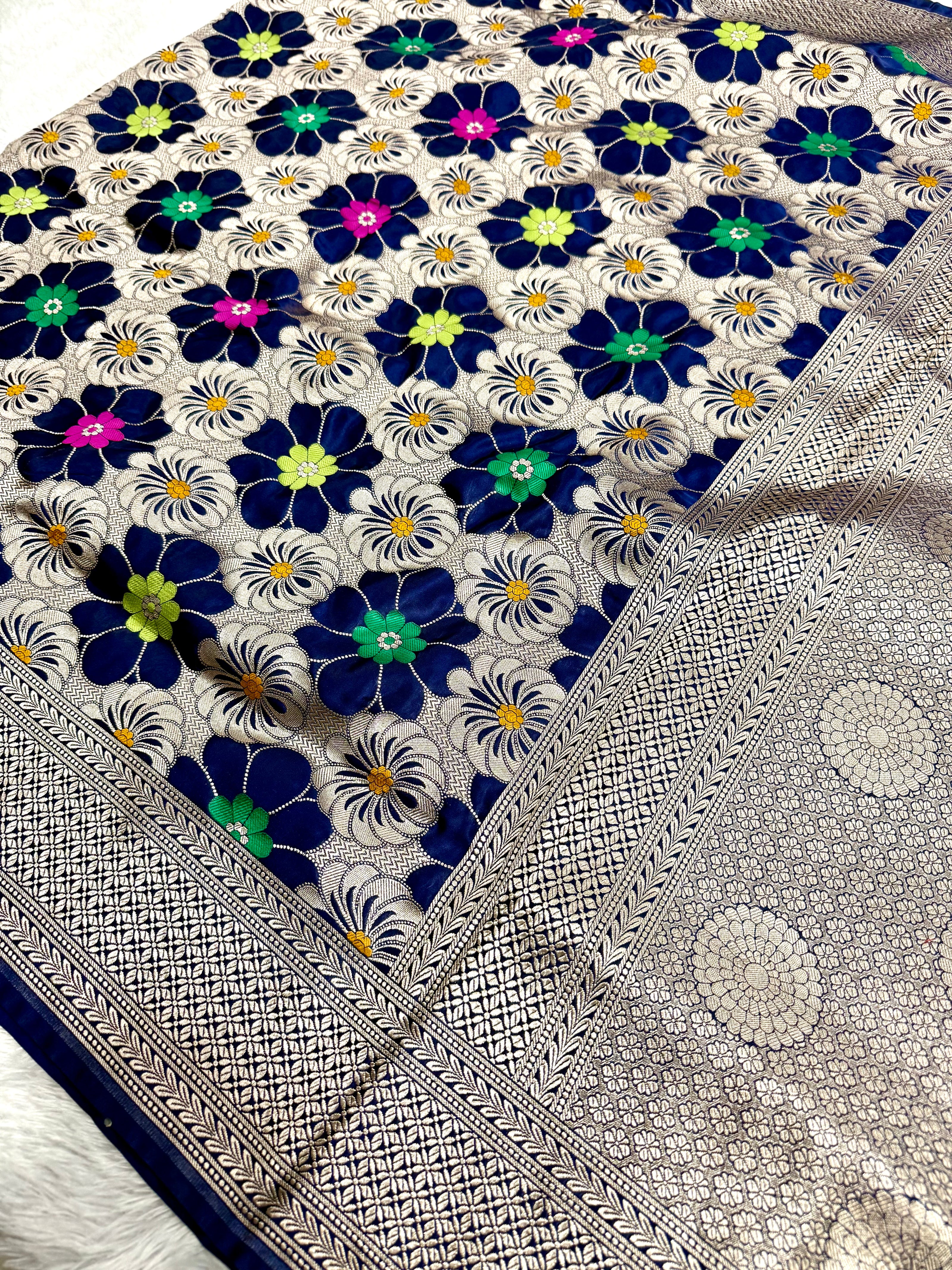 Banarasi Mashru Katan Silk Saree HN118