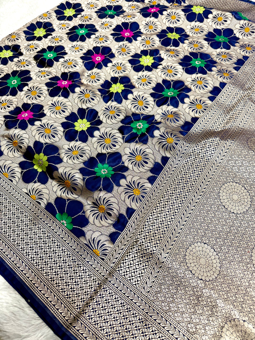 Banarasi Mashru Katan Silk Saree HN118