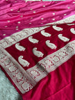 BANARASI MASHRU KATAN SILK SAREE HN568