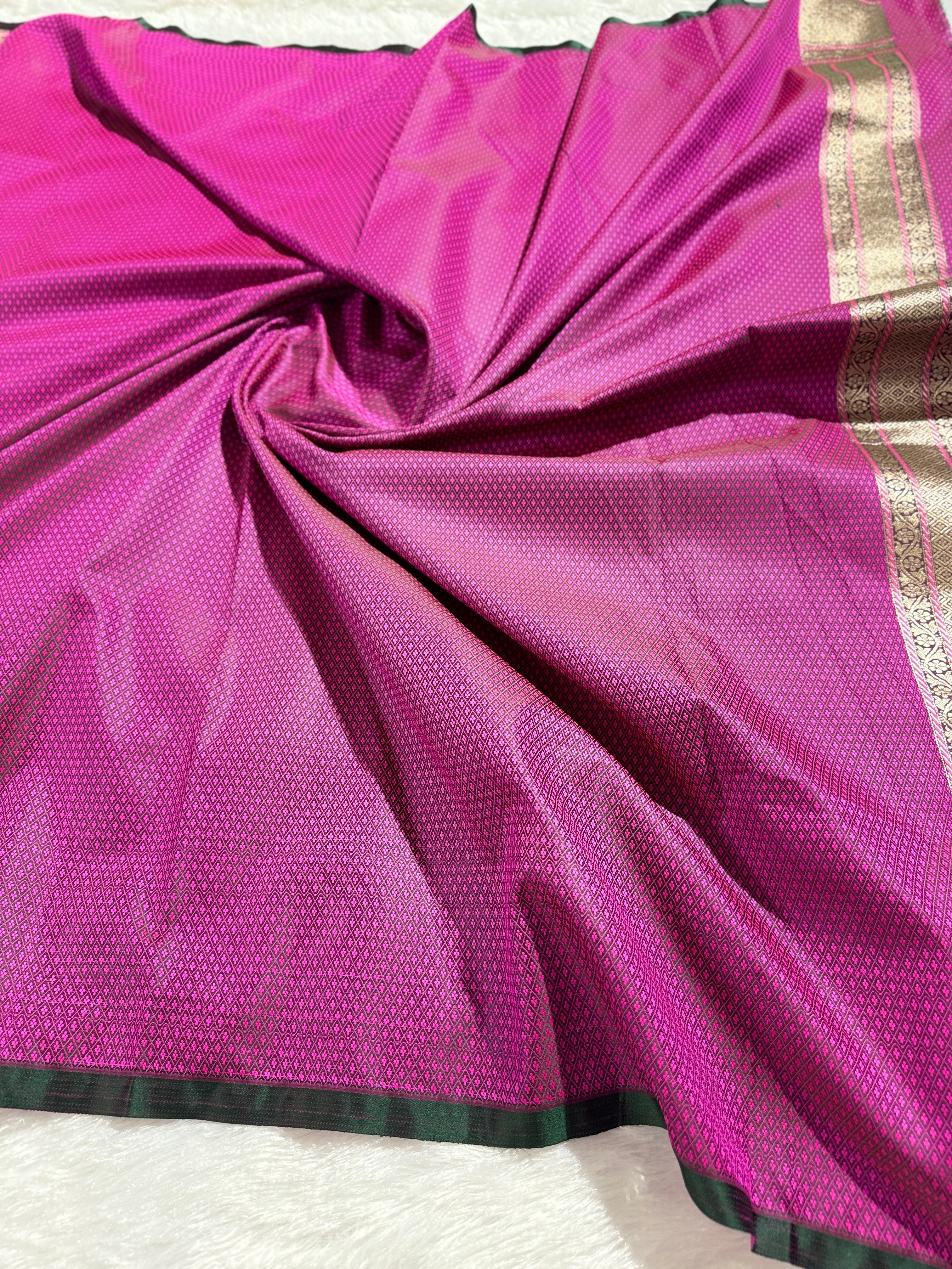 BANARASI MASHRU KATAN SILK SAREE HN535