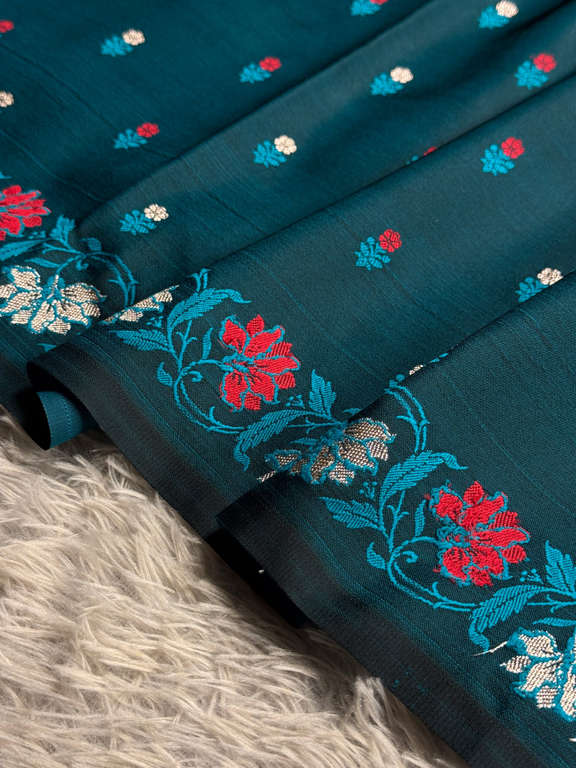 BANARASI MASHRU KATAN SILK SAREE HN541