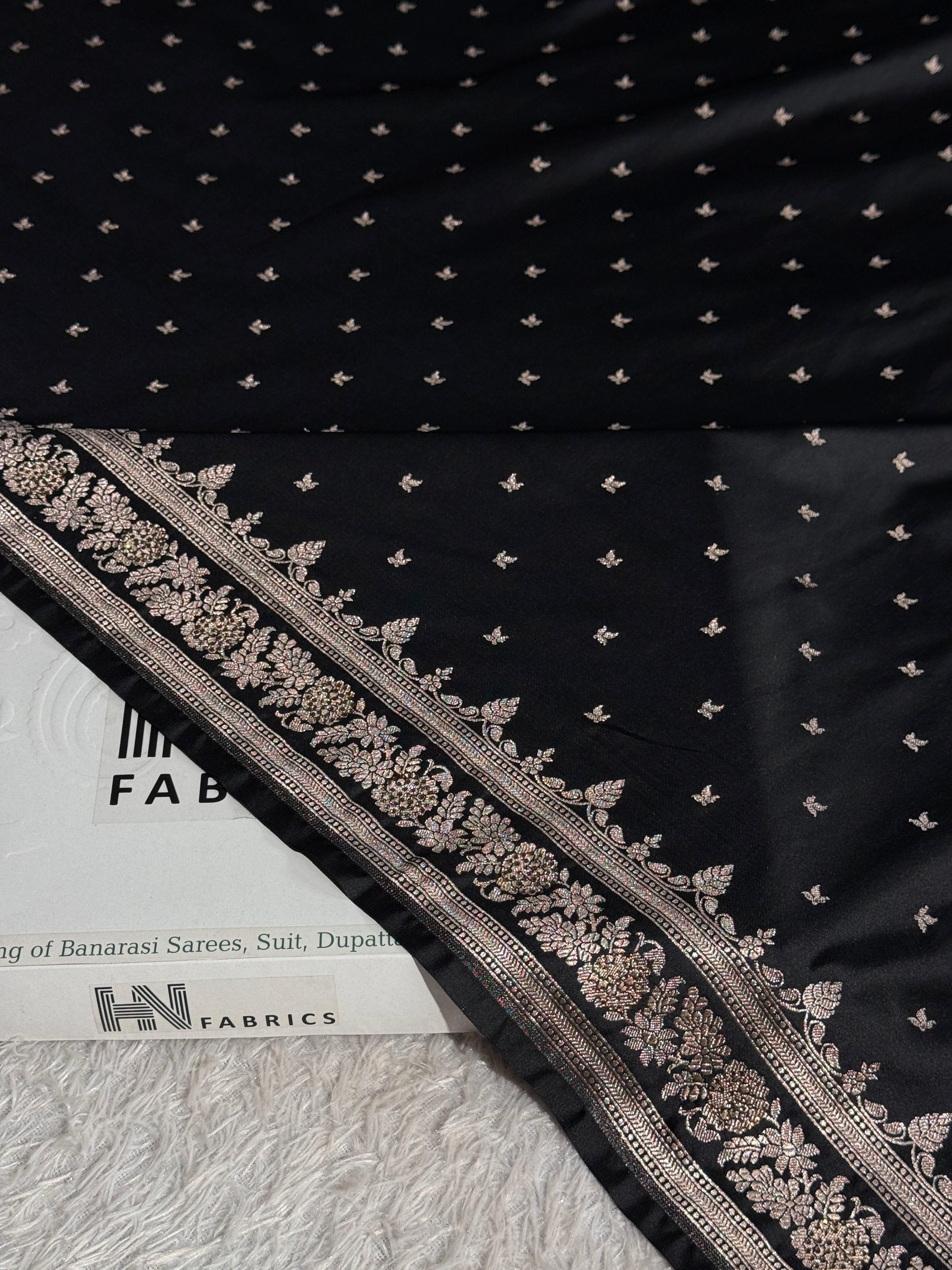 BANARASI MASHRU KATAN SILK SAREE MK066