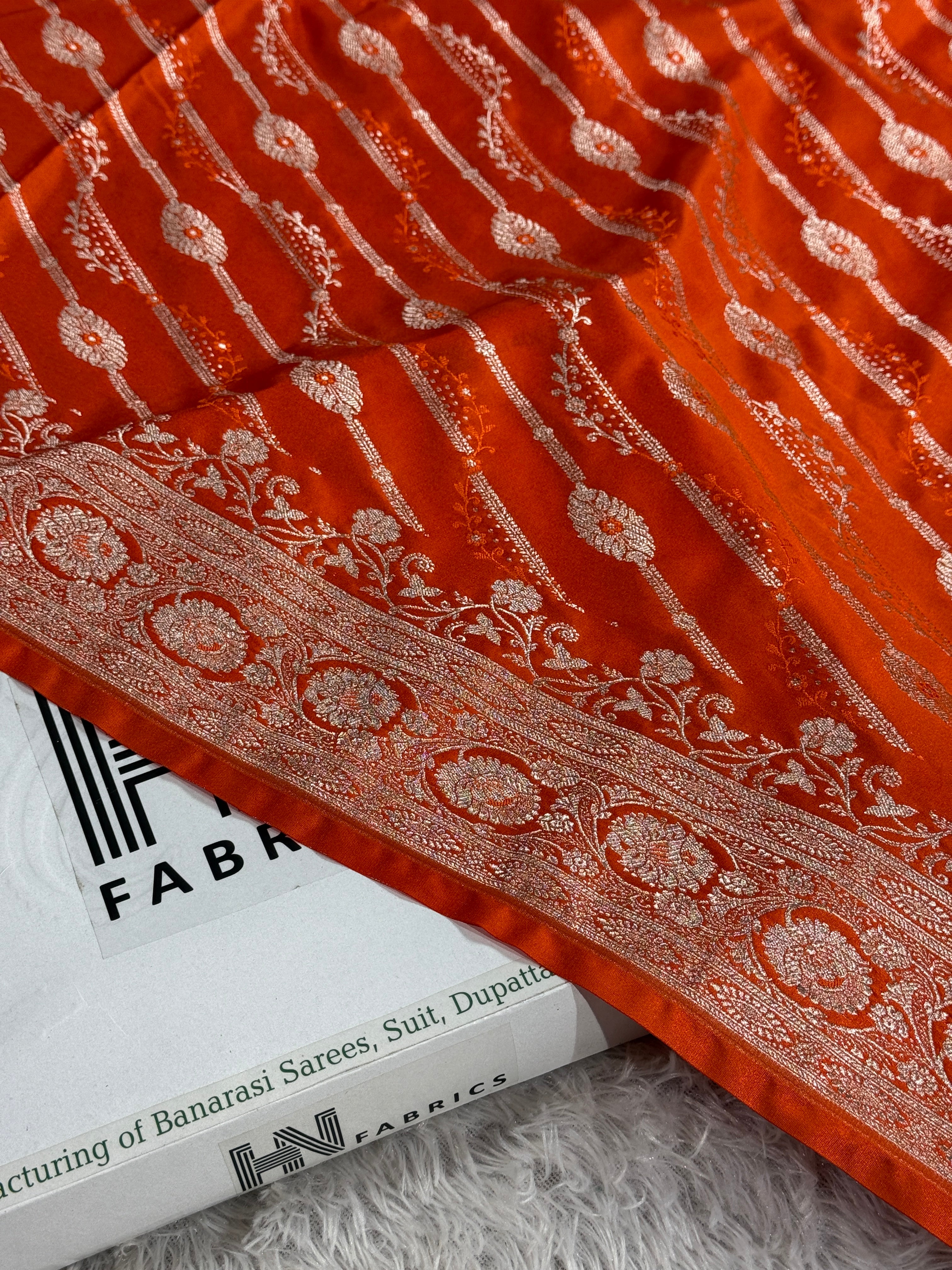BANARASI MASHRU KATAN SILK SAREE HN651