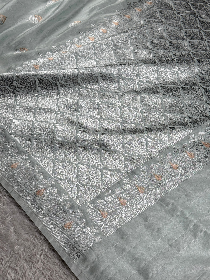BANARASI MASHRU TISSUE SILK SAREE MKT001