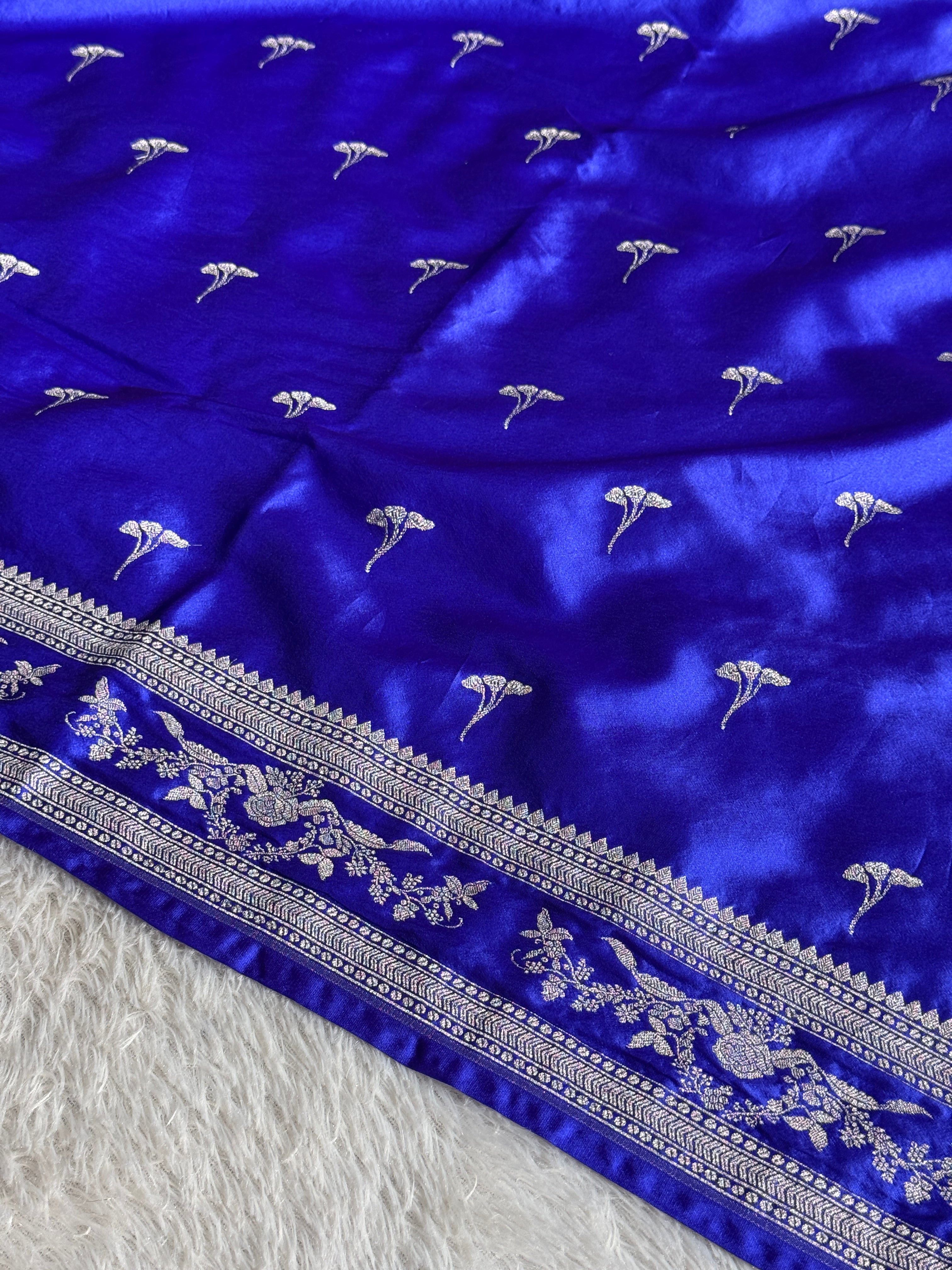 BANARASI MASHRU KATAN SILK SAREE HN549