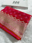 BANARASI MASHRU KATAN SILK SAREE HN535