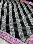 BANARASI MASHRU KATAN SILK SAREE MK018