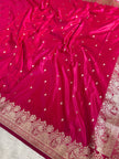 BANARASI MASHRU KATAN SILK SAREE HN537