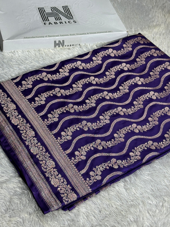 BANARASI MASHRU KATAN SILK SAREE HN840