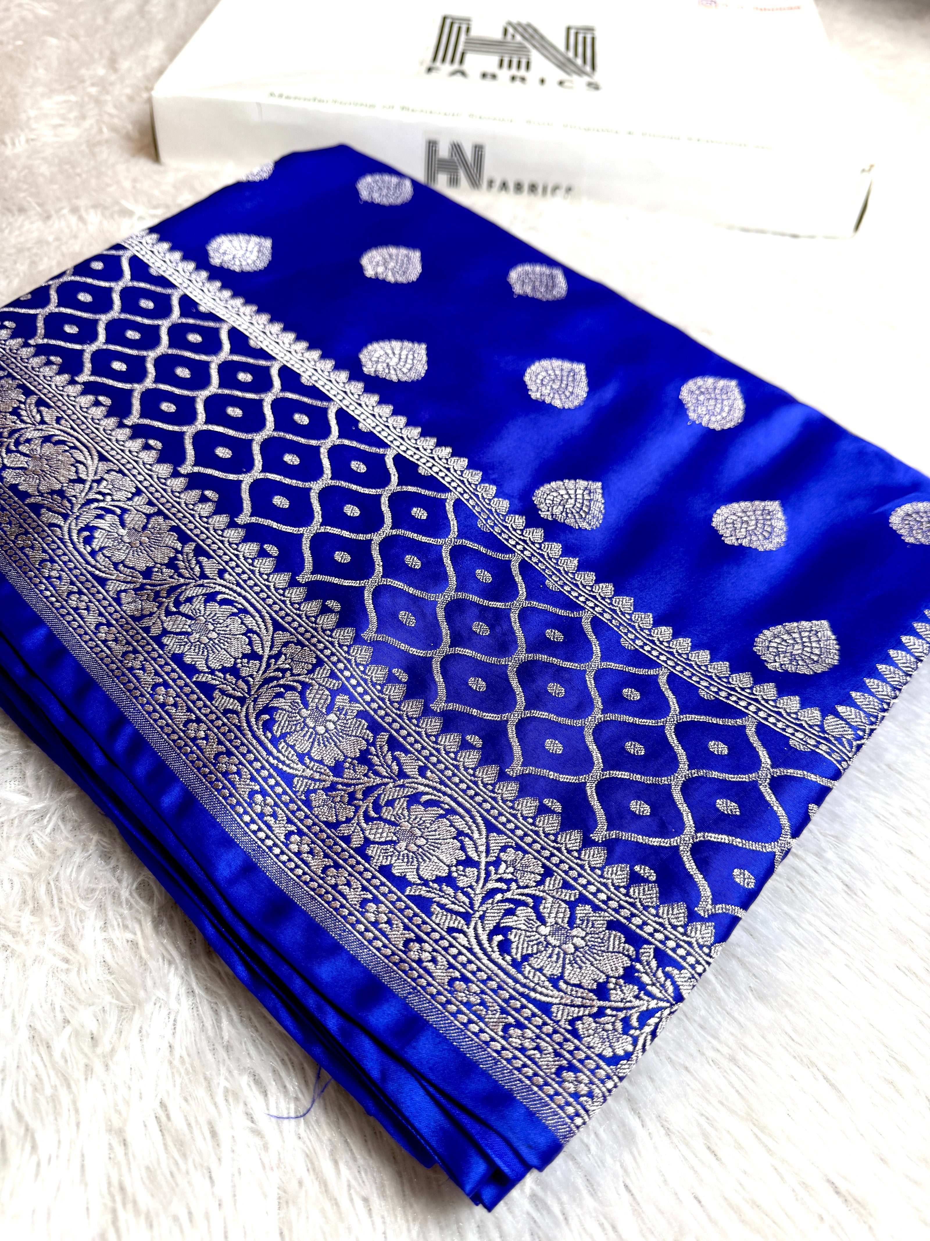 BANARASI MASHRU KATAN SILK SAREE HN527