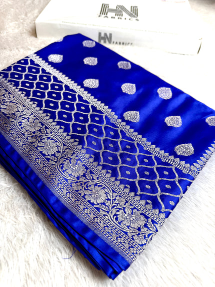 BANARASI MASHRU KATAN SILK SAREE HN527