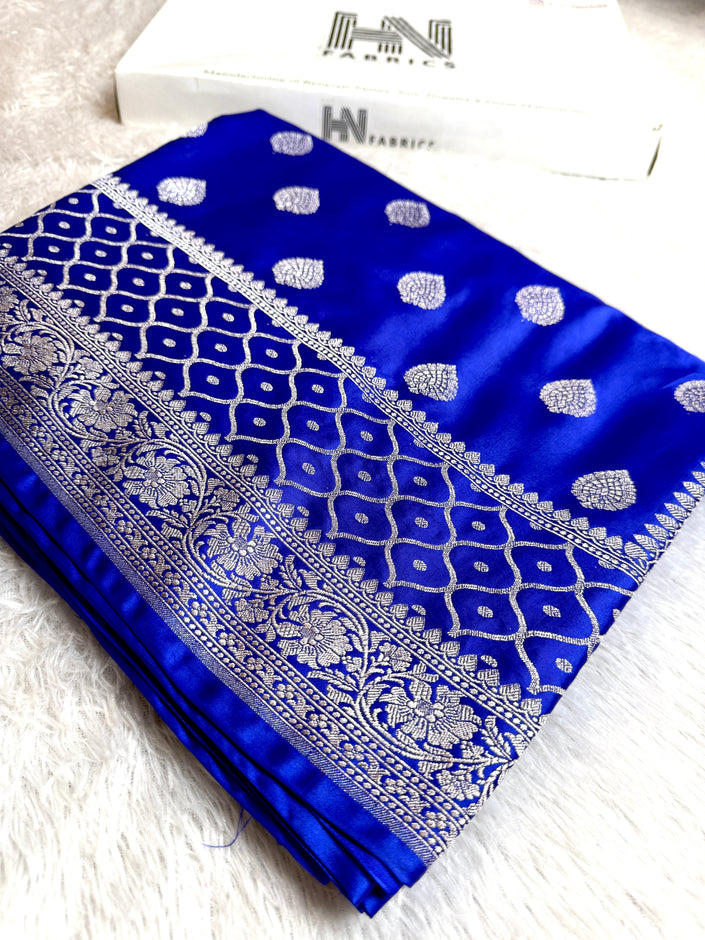 BANARASI MASHRU KATAN SILK SAREE HN527