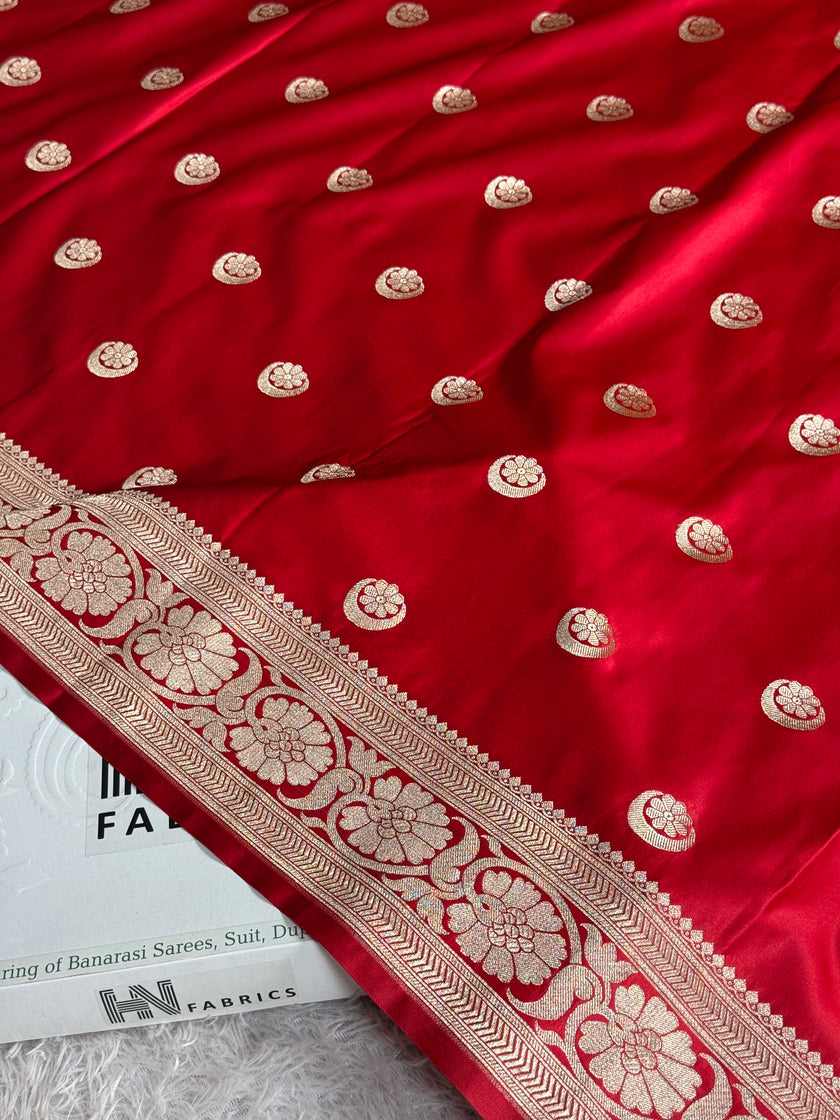 BANARASI MASHRU KATAN SILK SAREE MK039