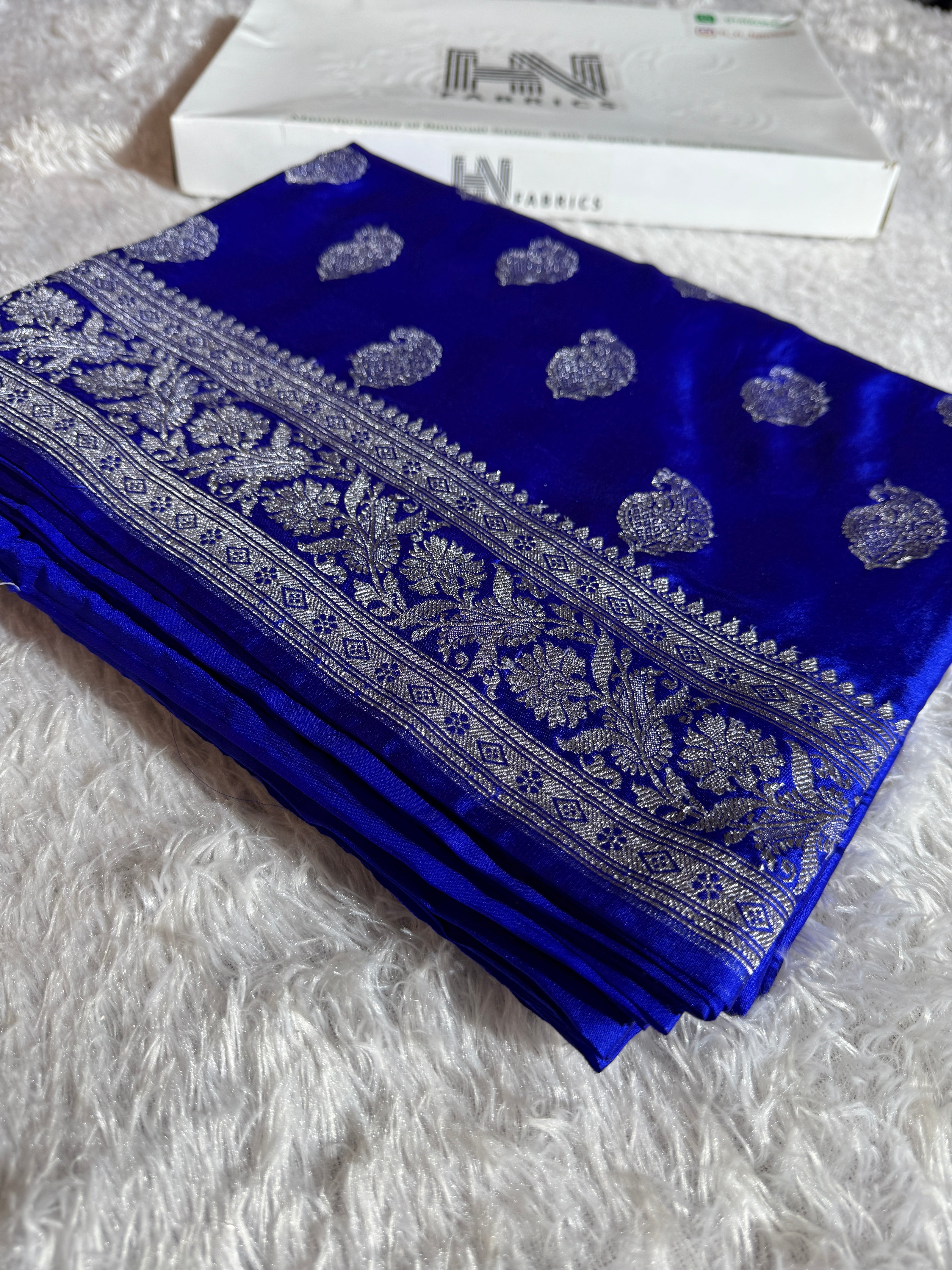 BANARASI MASHRU KATAN SILK SAREE HN513