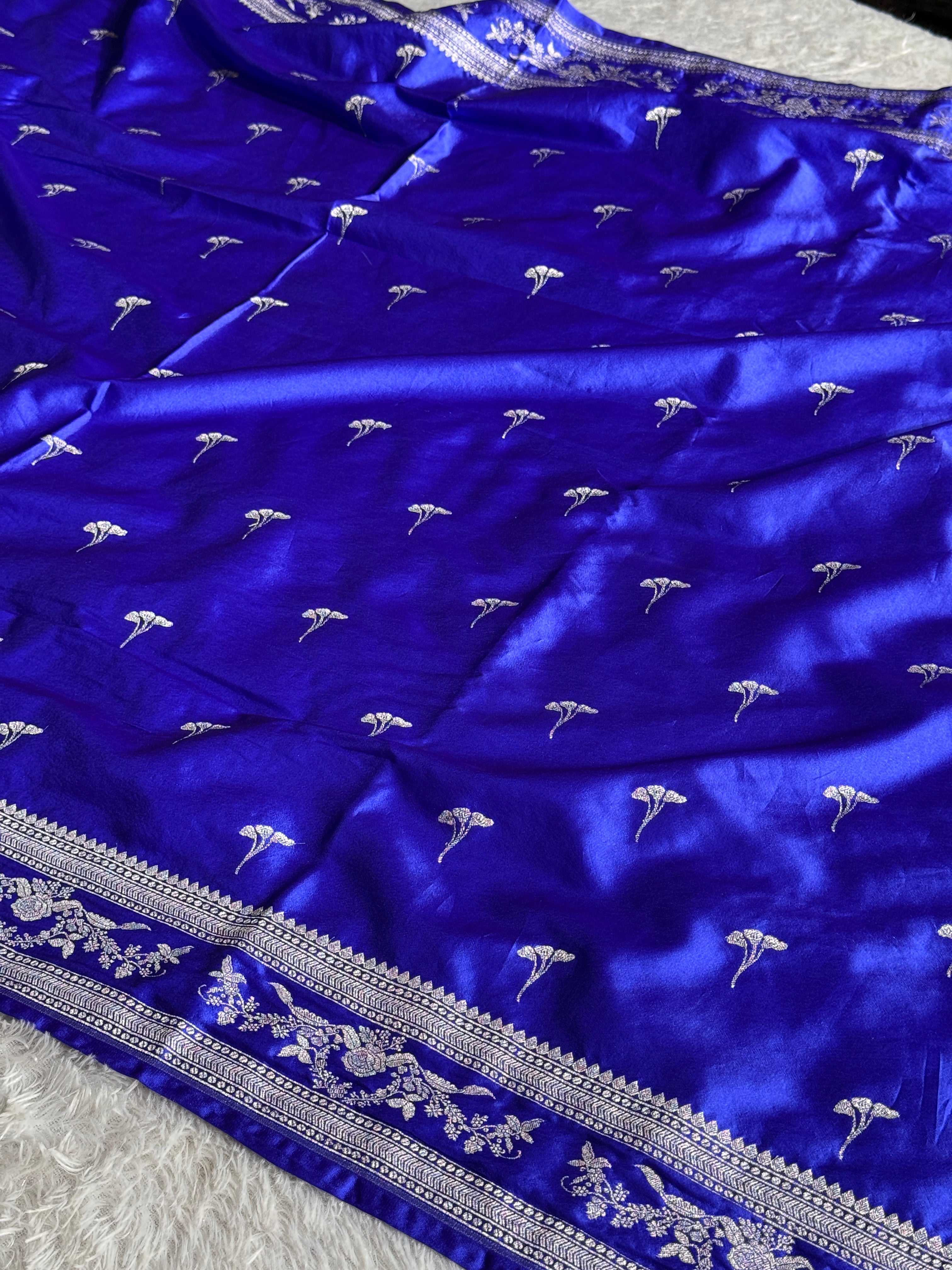 BANARASI MASHRU KATAN SILK SAREE HN549