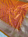 BANARASI MASHRU KATAN SILK SAREE HM535