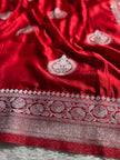 BANARASI MASHRU KATAN SILK SAREE HN166