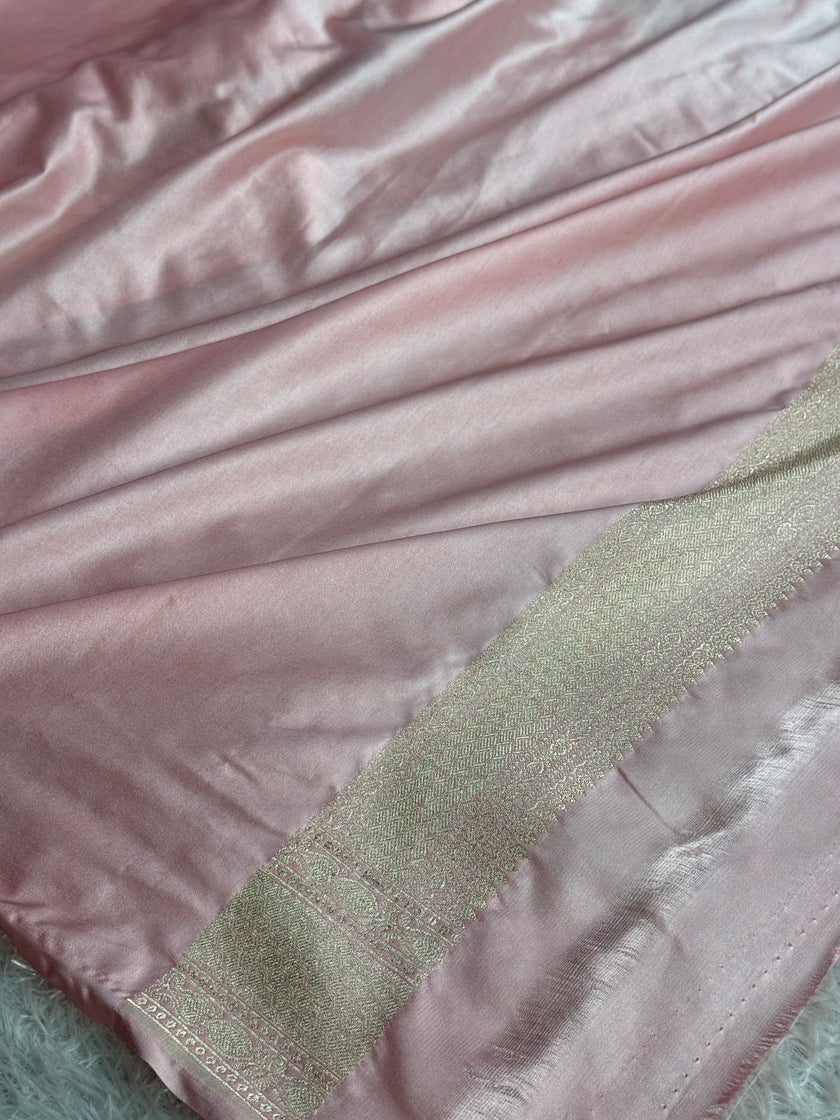 BANARASI MASHRU KATAN SILK SAREE MK064